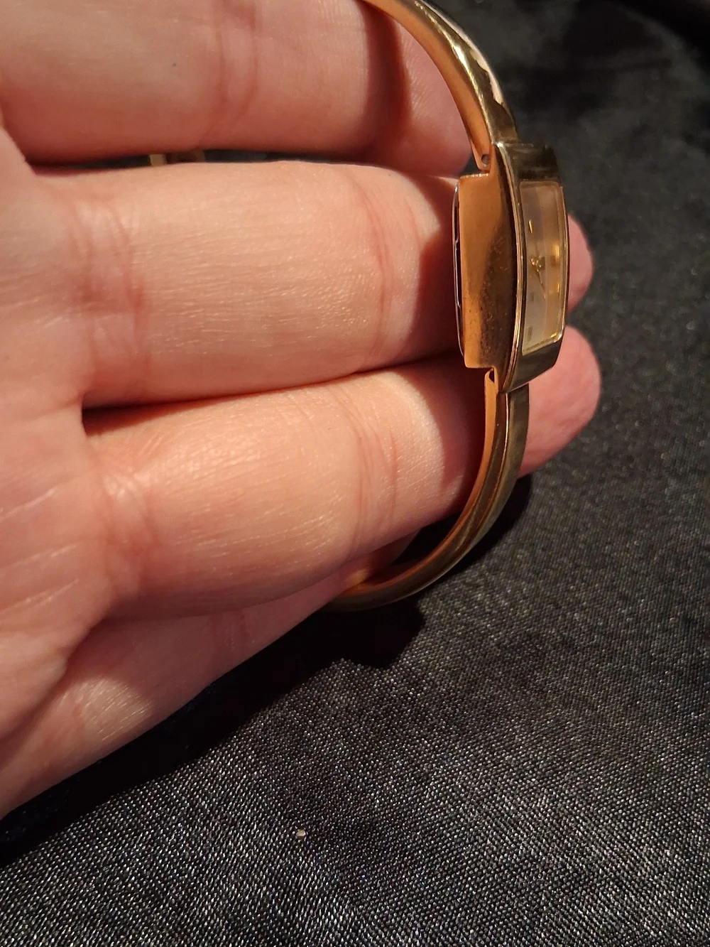 Armitron Gold-Tone Women's Bangle Watch - Elegant Gold